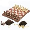 Gold, Silver, Black & White Chess Set - Available in Large, Medium, and Small Sizes for Direct Overseas Sales