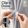 Detachable Magnetic Curtain Clips Magnetic Closure Window Screen Clips Fixed Clips  Window Screen