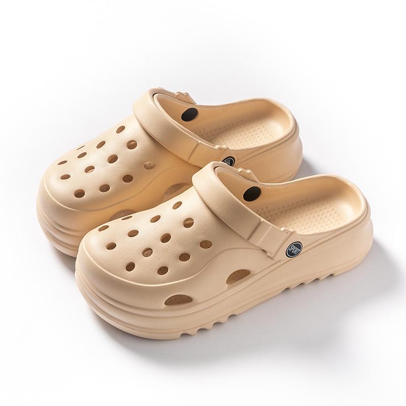 Летние уличные и домашние нескользящие тапочки с рисунком для женщин и мужчин