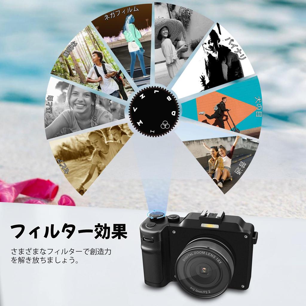 4K цифровое видео 4K 64 миллиона 2 двухдюймовых больших селфи 18x для школы 32 ГБ карта памяти в комплекте камера, запись, пиксели, автофокус, батареи,