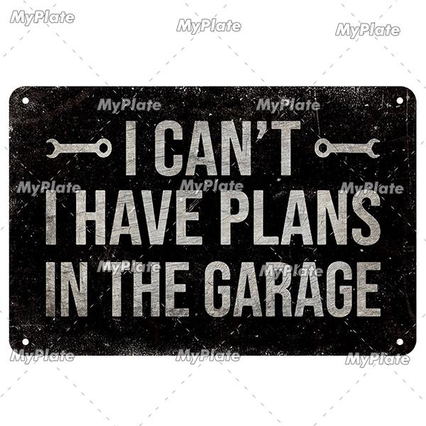 Vintage Tool Rules Retro Plaque Tin Sign Man Cave MOTOR OILS Metal Sign Wall Decor For Garage TIRES Plate Car Service Poster