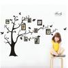 180x250CM Family Photo Frame Wall Decal Black For Pictures