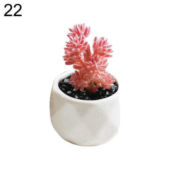 1шт искусственный цветок суккулентное растение бонсай DIY сад офис домашний декор партии