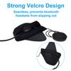 Generturbo Half Helmet Ear Pads Speaker Pocket, 1/2 Motorcycle Helmet Ear Covers for CardoPacktalk Edge Helmet Accessories - Great for reducing w