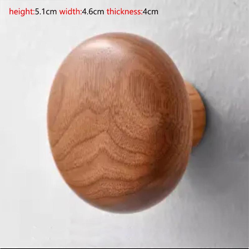 Настенный крючок для одежды в форме гальки, вешалка для одежды из натурального дерева, декоративная вешалка для ключей, шляп, шарфов, сумок, вешалка для ванной комнаты