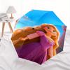 Princess, Rapunzel Automatic Opening and Closing Umbrella, Compact Travel Umbrella, Lightweight and Portable, Suitable for Beach Commuting B