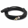 MOBOREST 3.5mm TRS Stereo to XLR Female Microphone Cable for Professional Studio, Live Performance, School, Church, Public Presentation, Party and Oth