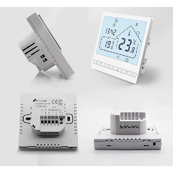 Beok Tuya Wifi Thermostat For Gas Boiler Warm Floor Heating Digital Temperature Controller Works With Alexa Google Home