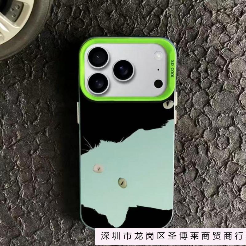 Новый милый чехол для мобильного телефона iphone17 Apple 16promax/15 индивидуальность 14pro13 Япония и Корея