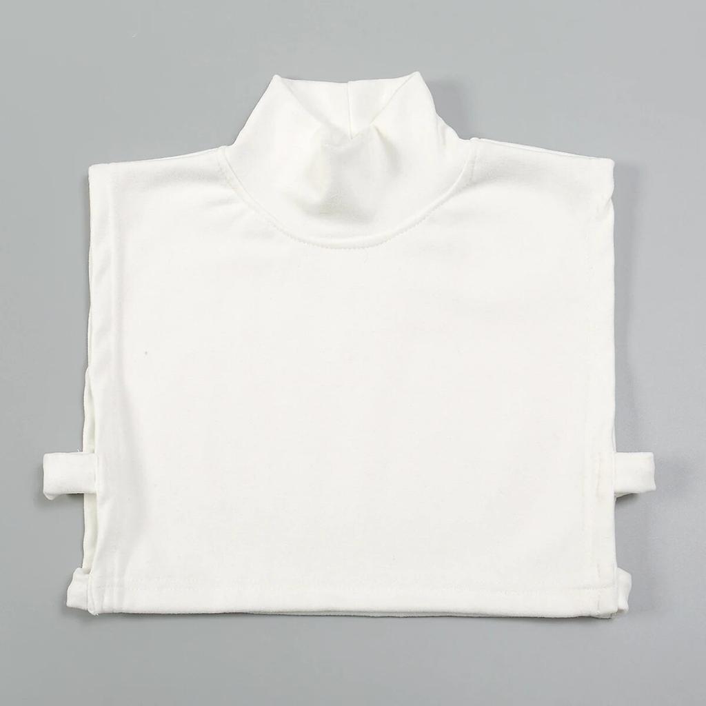 Winter Warm High Nack Fake Collar Neckerchief Detachable Collars Fashion Solid Color Scarf Women Collar