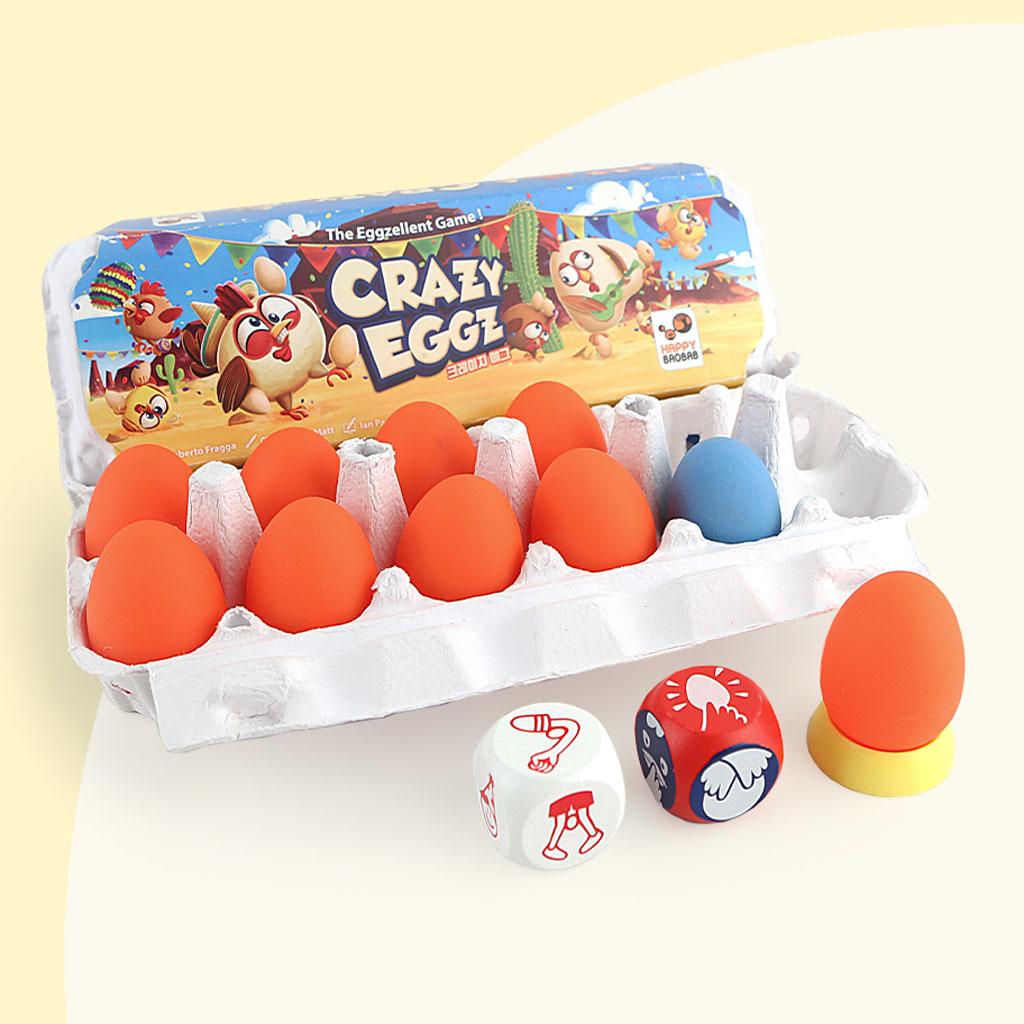 Happy Baobab Crazy Egg Board Game | Brain & Family Fun for Ages 6-7