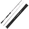 Carbon Spinning Fishing Rod 1.8m Solid Casting Fishing Rod with Comfort EVA Grip