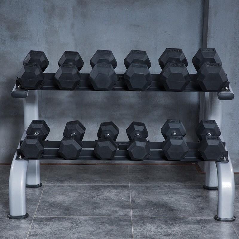 Wei Bu Double-Layer Dumbbell Storage Rack