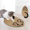 Funny Mouse Shaped Scratching Mat Anti Scratch Training Sisal Pad Interaction Furniture Protection