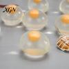 TPR Yolk Squeeze Toy 1/2/3Pcs Clear Egg Anxiety Education Single Double Anti-anxiety Fidget Soft Stretchy Stress Ball Party Favors Sensory