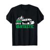 Life Is Vantastic Graphic Tshirt For Men Casual Crew Neck Cotton Tee For All Seasons
