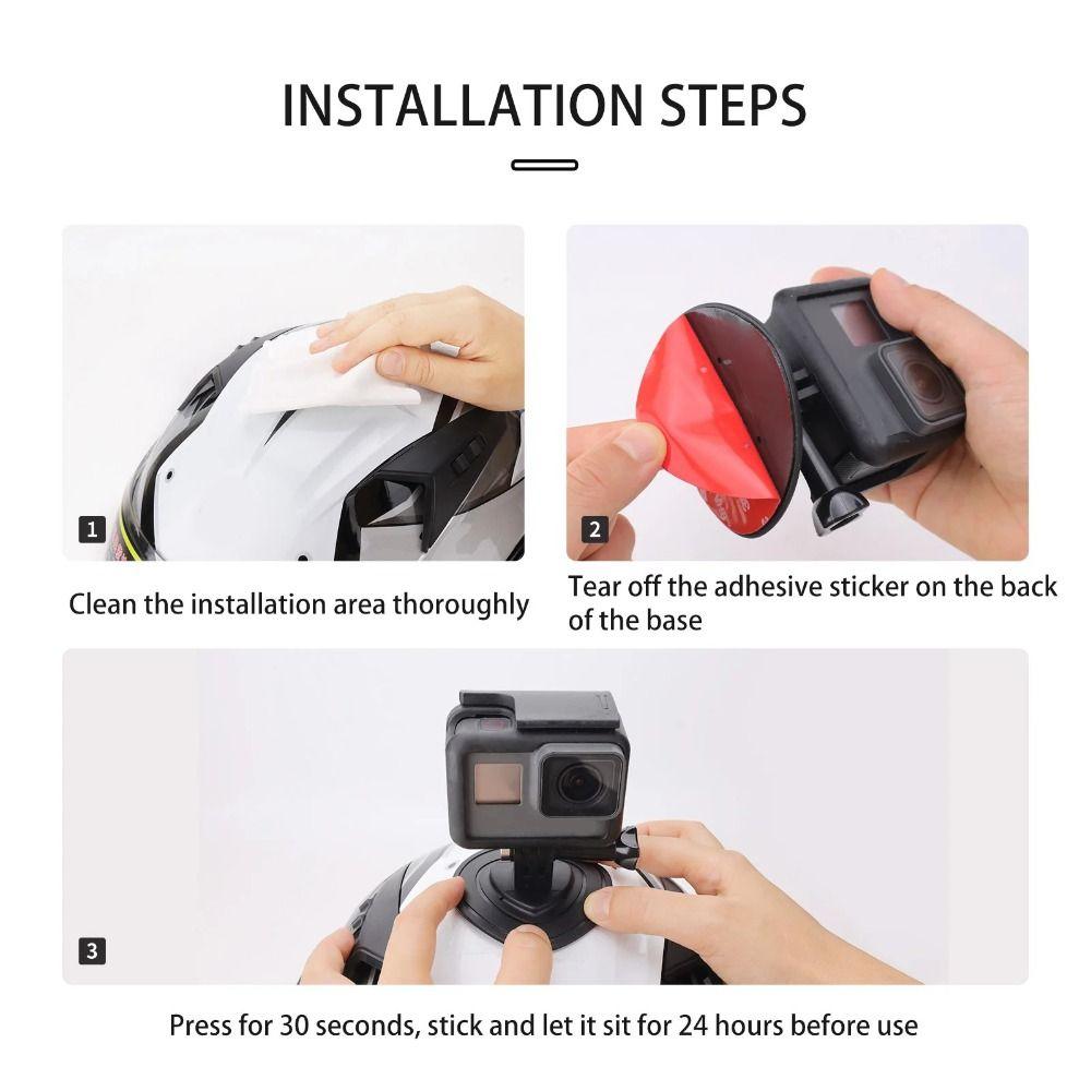 Прочное крепление камеры на шлем для DJI Gopro/OSMO Action/Insta360 Go/Ace Аксессуары для камеры