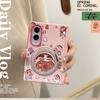 Funny Crayon Shin-chan Magnetic Phone Case for Samsung Galaxy Z Fold 8 fold 8Cover With Magsafe Stand Chain Case Shockproof Cove