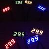 DC 2.5-30V Test Tool 2 wires LED Display 3-Digital Gauge Voltameter Panel Meter Voltage Voltmeter