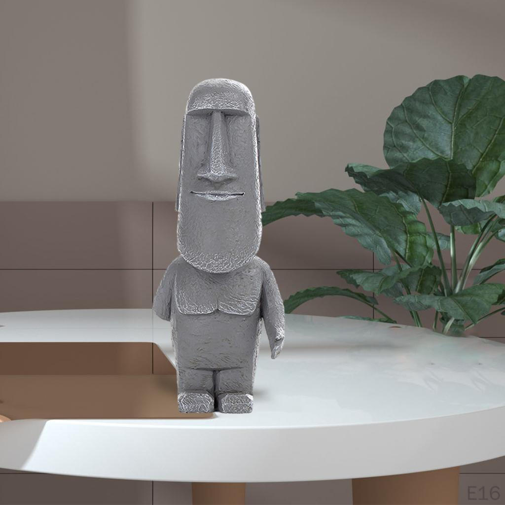 1 Ancient Easter Statue, Massive Megalithic, Monolithic Decoration AHU, Roman for Room ,,