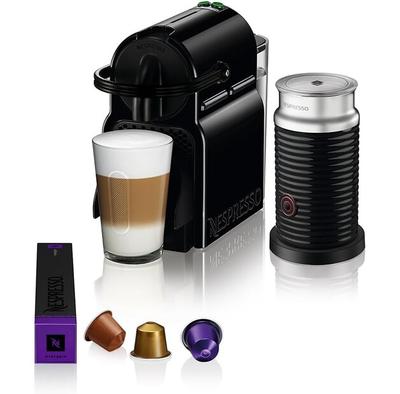 Капсульная кофемашина DeLonghi EN 80.BAE Inissia & Milk schwarz