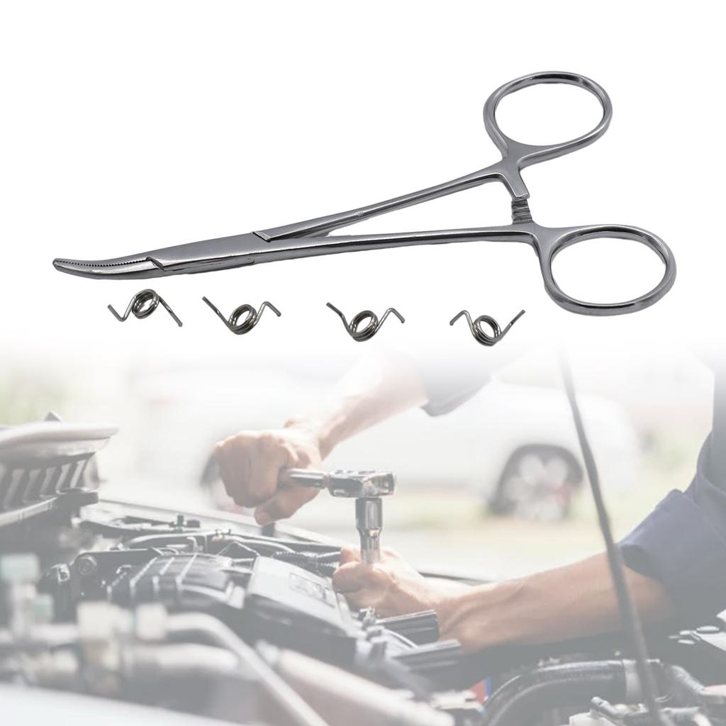 High-performance Door Lock Actuator Repair with 4 Springs Set Auto Accessories Compatible- for W203 W209 W211 Durable