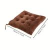 6PCS Square Cushion, Thick Cushion, Suitable for Dining Room, Living Room, Bedroom Chairs, Pillows, Pillows