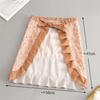 Flower Half-length Apron Canvas Cooking Half-waist Apron Fashion Work Clothes  Cooking