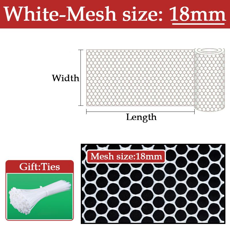 DIY Garden Fence Mesh Cat Pet Balcony Anti-Falling Net Window Plastic Grate Mesh Children Staircase Fall Protection Netting
