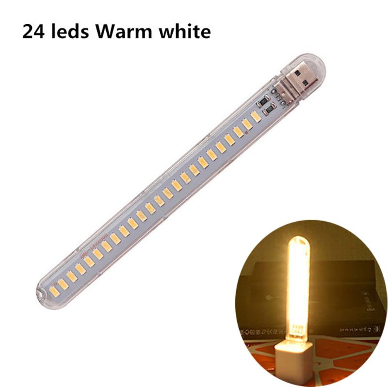 Мини-USB-книжные фонари Портативные USB-светодиодные лампы DC 5 В Ультра яркая лампа для чтения для Power Bank Кемпинговые ПК Ноутбуки USB-ночники