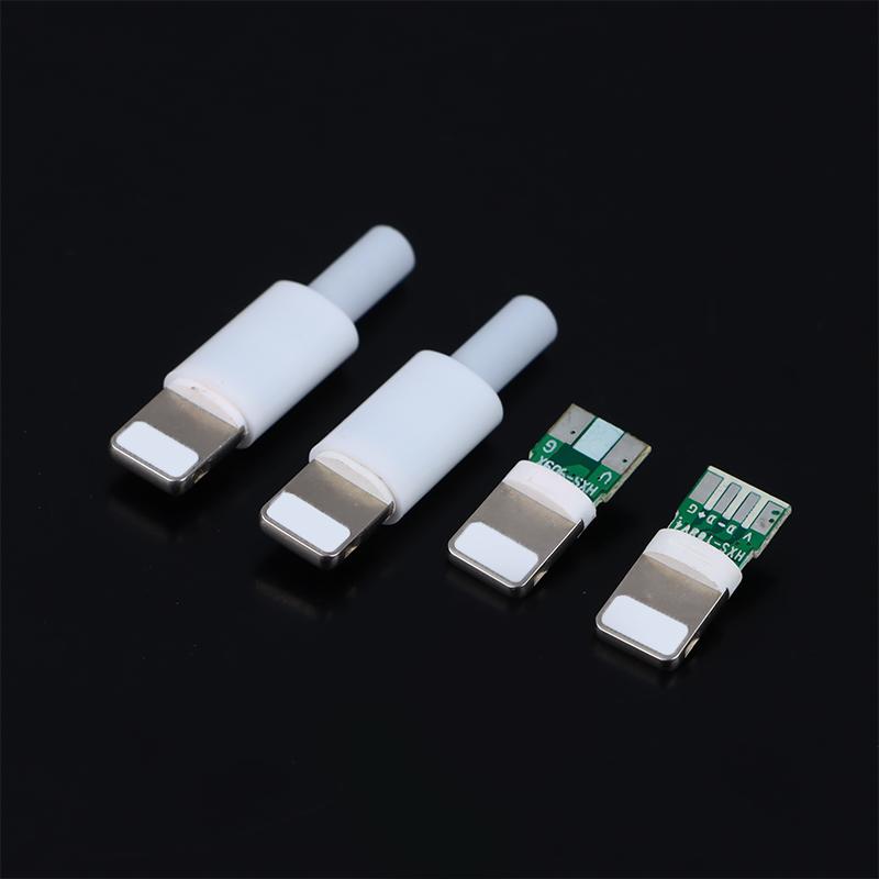 2 шт. USB-разъем Lightning Dock с разъемом для чип-платы, сварочный кабель для передачи данных OTG, интерфейс Diy, кабель для передачи данных для телефона