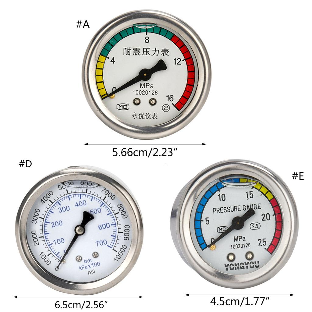 Мойка высокого давления для автомоек, манометр для насоса, универсальная мойка, фитинги для чистящей машины с резьбой M14