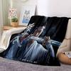 Drama The Untamed Xiao Zhan Wang Yi Bo Soft Throw Blanket Throw Blanket Soft Cartoon Printed Bedspread Bedspread Sofa Gift