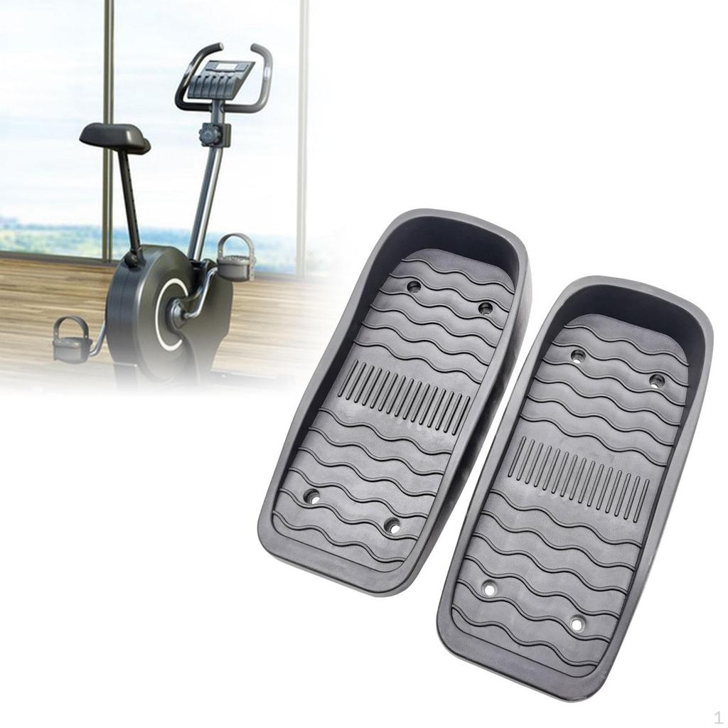 2Pcs Elliptical Machine Foot Pedals Trainer Supplies Nonslip Parts Devices