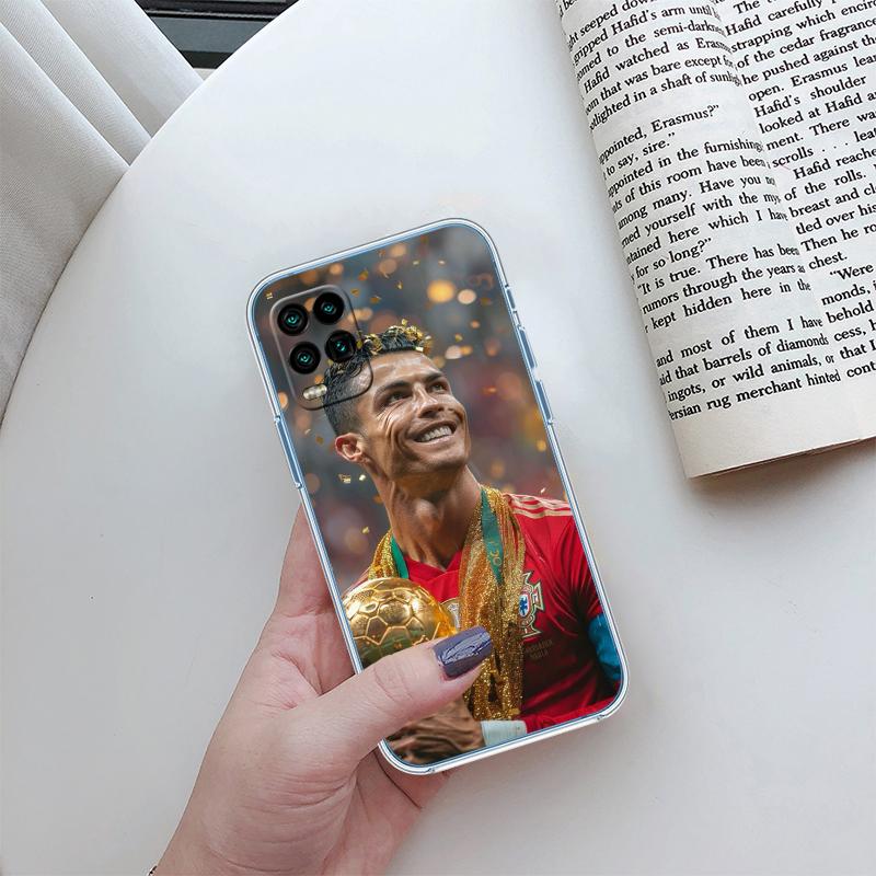 Прозрачный чехол C-cr7 для Samsung Galaxy A04 A04S A14 A23 A34 A54 M23 M33 M52 M53