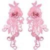 3D Water-Soluble Lace Floral Applique for DIY Clothing Accessories
