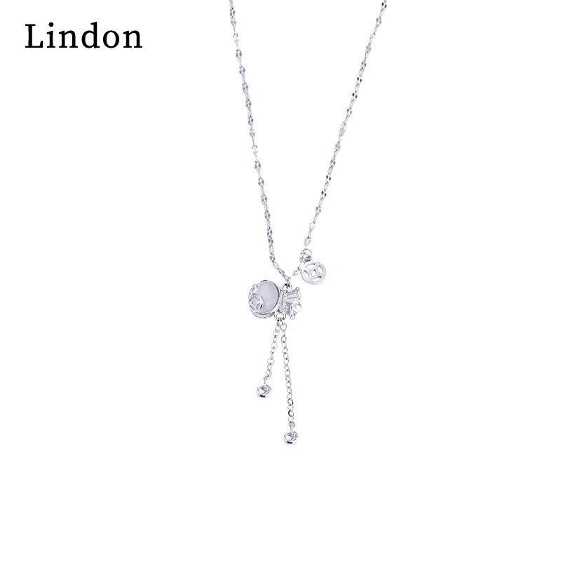 Lindon Women Necklace Pendant Copper Alloy Zircon Fashion Gift