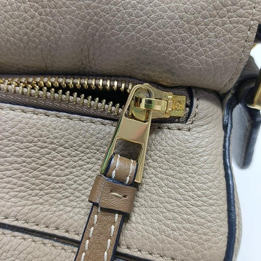[Pre-Owned] Loewe Small Puzzle Edge Bag 'Taupe' - Good #4XUINF