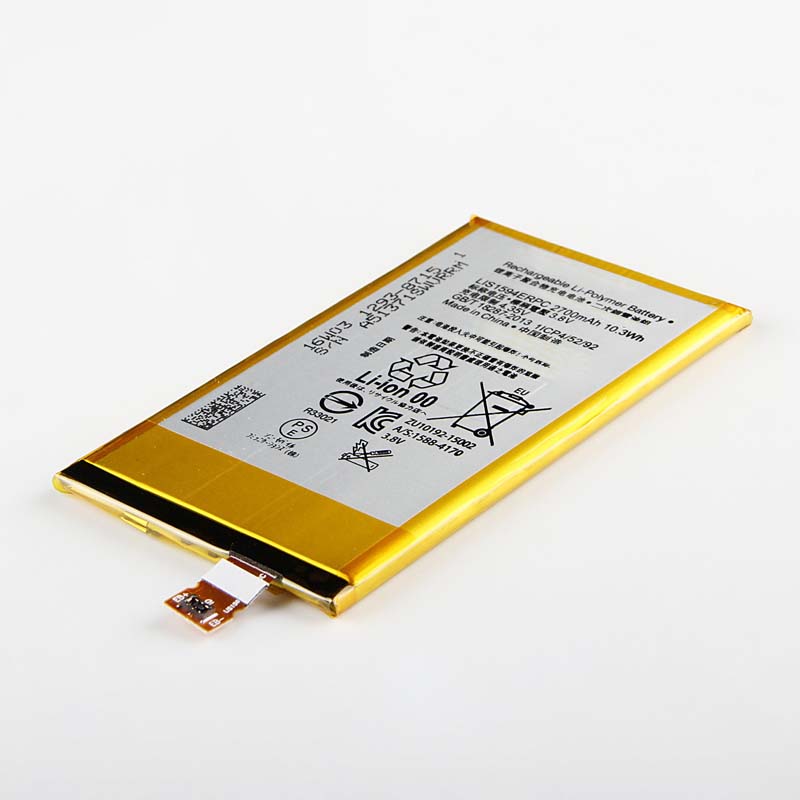 Оригинальный аккумулятор большой емкости для телефона Sony Xperia Z5 Z5mini Z5 Mini E5803 LIS1594ERPC 2700mAh