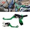 Для Kayo T2 T4 T6 K2 K6 K6R KT250 Bosuer Zongshen Honda Yamaha Аксессуары для мотоциклов Регулируемые складные тормозные рычаги с ЧПУ