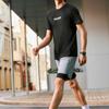Skechers Базовая спортивная серия Однотонная футболка с круглым вырезом и короткими рукавами Мужские топы P226M111-0018