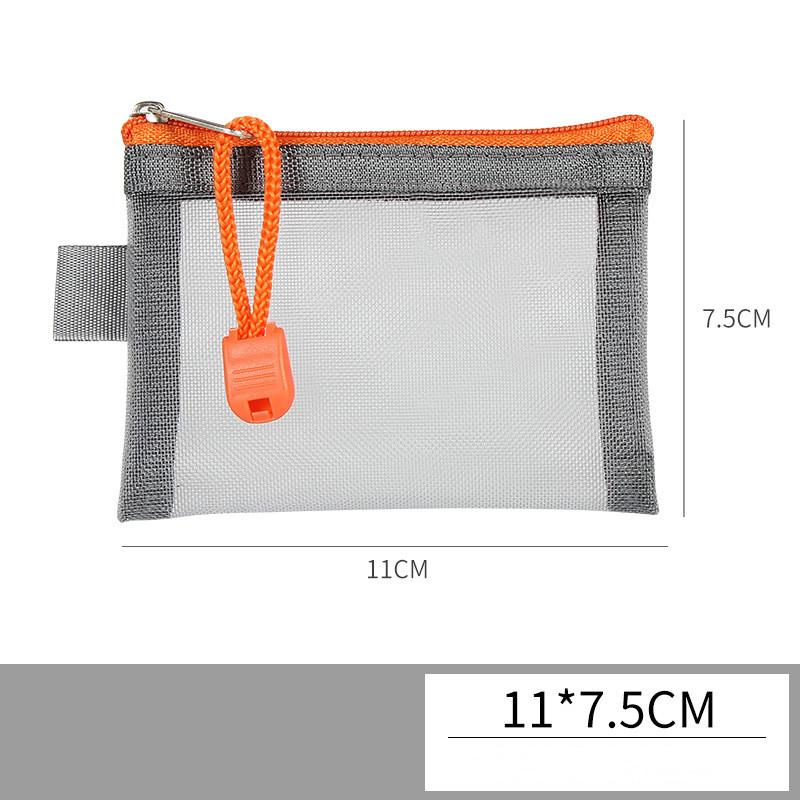 Мини-прозрачная нейлоновая сетчатая сумка для карт, органайзер для кредитных карт, портативный кошелек для монет, губная помада, сумка для хранения ключей с линией передачи данных