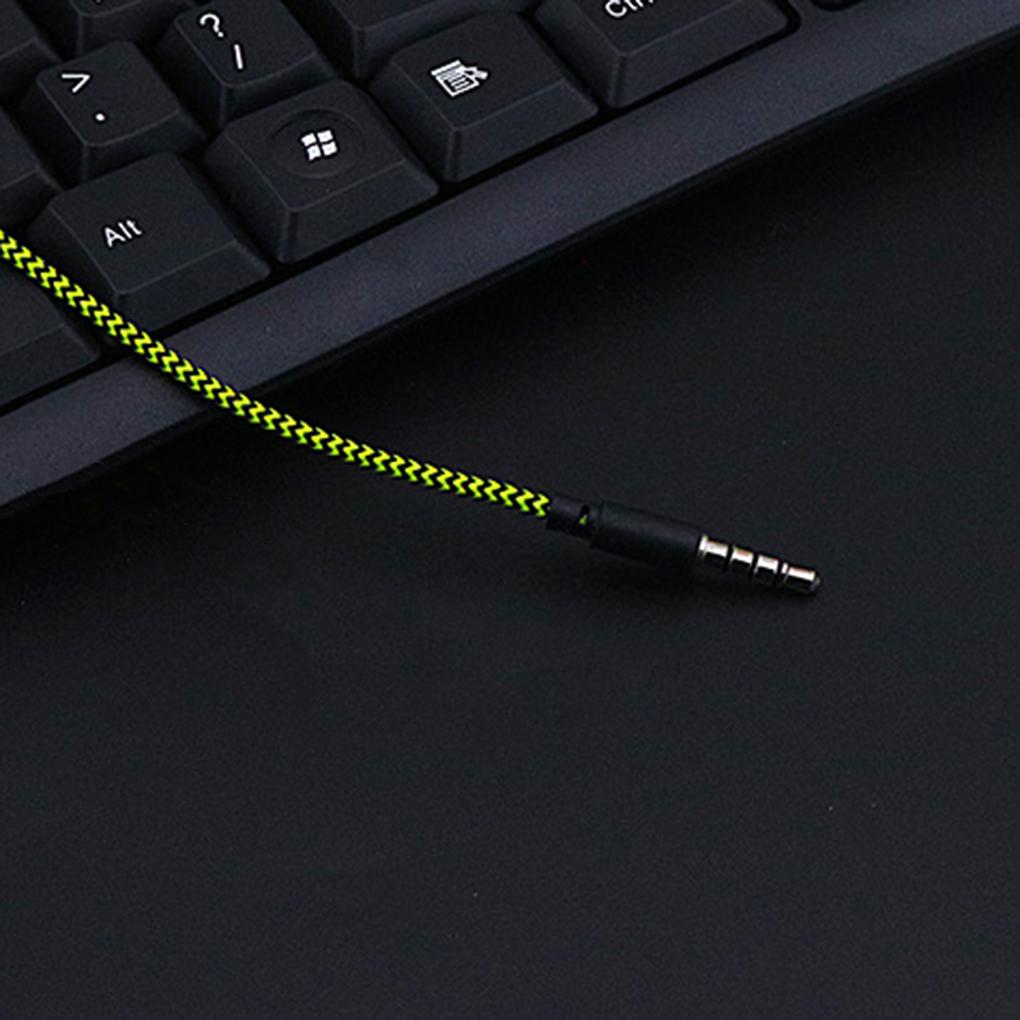 Плетёная внутриканальная гарнитура для мобильного телефона Crack проводные наушники с микрофоном