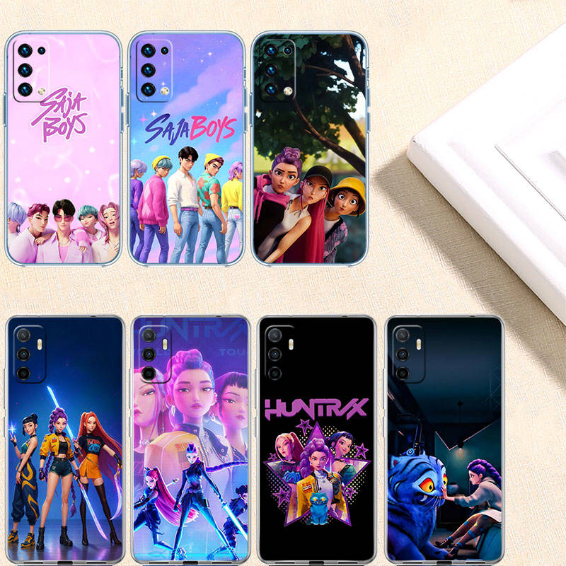 IR16 KPop Demon Hunters Case for Motorola E22S E7 G6 G7 G8 G9 Plus Power Play G10 G20 G04 E30 E40 E22 E20 E13 E15 G22 G23 G05 G75 G35 G55