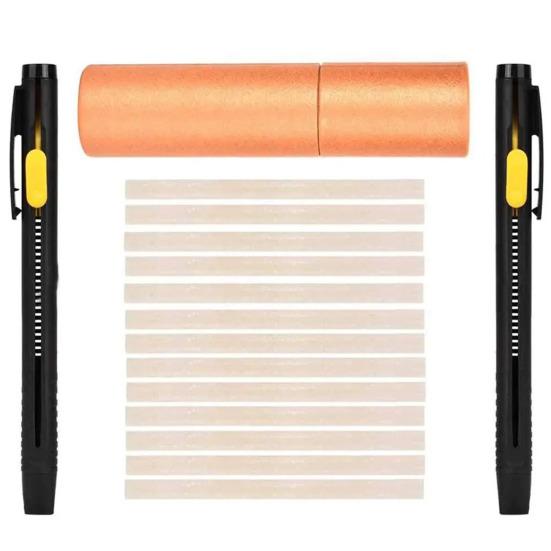 Тканевый мел для шитья, квилтинга, многоразовый мел для портных, ручка для разметки ткани с меловыми стержнями, подарок для любителей рукоделия