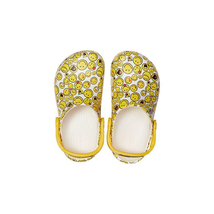 Crocs Fun Lab Smiley Повседневные сандалии Детские сандалии Желтый 205767-90H