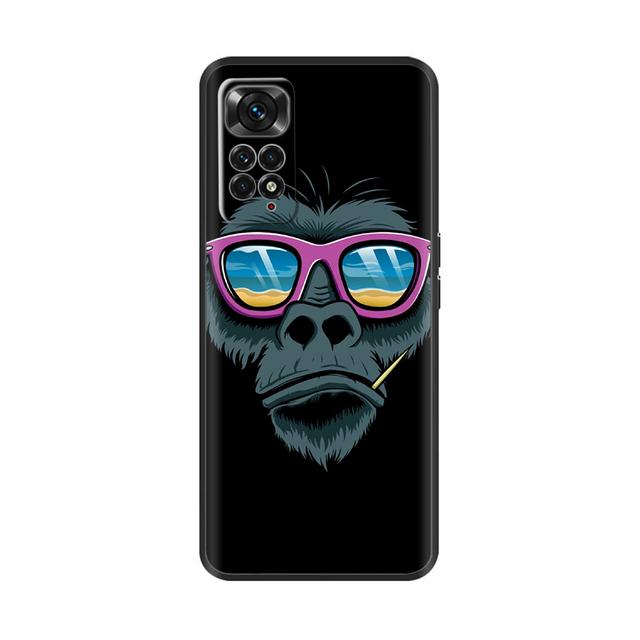 Для Xiaomi Redmi Note 11 чехол мультяшный силиконовый мягкий чехол для телефона Redmi Note 11s ТПУ бампер для Redmi Note 11 Pro задняя крышка