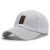 Trendy Black Baseball Cap With Asymmetrical Style For Outdoor Sports Enthusiasts