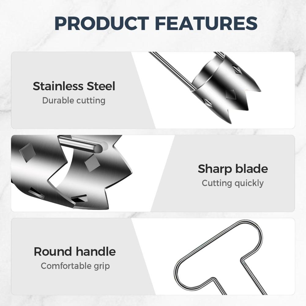 Stainless Steel Fruit Corer Kitchen Accessories Kitchen Gadget Portable Vegetable Corer Tool