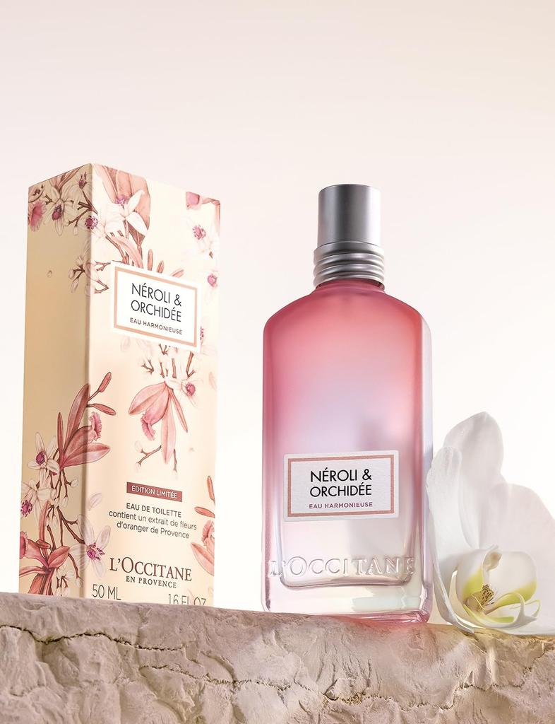 Туалетная вода Neroli Orchidee Eau Harmonie - популярный аромат, идеально подходящий для дня рождения или торжества L'OCCITANE 50 мл, женский, подарок.